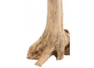Přírodní odkládací stolek Amy z teakového dřeva - 46*43*65cm