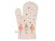Béžová bavlněná dětská chňapka - rukavice se zmrzlinou Frosty And Sweet - 12*21 cm
