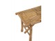Přírodní bambusová skládací lavice Bamboo Pliable - 118*38*45cm