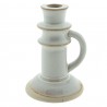 Béžový porcelánový svícen na úzkou svíčku Chrie - Ø10*14 cmBarva: Béžová antikMateriál: porcelánHmotnost: 0,272 kg