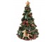 Hrací skříňka vánoční stromeček s houpacím koníkem - Ø 12*19 cm