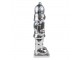 Dekorace louskáček Stříbrný 6*6*20 cm - 6*6*20 cm Clayre & Eef