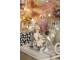 Vánoční dekorativní soška holčičky na saních s panenkou - 10*5*10 cm