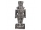 Dekorace louskáček na ořechy Šedá 6*5*16 cm - 6*5*16 cm Clayre & Eef