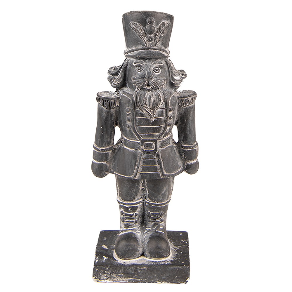 Dekorace louskáček na ořechy Šedá 6*5*16 cm - 6*5*16 cm