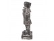 Dekorace louskáček na ořechy Šedá 6*5*16 cm - 6*5*16 cm Clayre & Eef