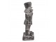 Dekorace louskáček na ořechy Šedá 6*5*16 cm - 6*5*16 cm Clayre & Eef