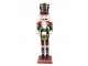 Vánoční dekorace socha Louskáček s bubínkem - 9*7*30 cm