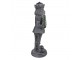Dekorace louskáček s vánočním stromečkem Šedá 13*10*32 cm - 12*10*32 cm Clayre & Eef