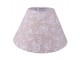 Béžové stínidlo lampy s květy růží - Ø 23*15 cm / E27