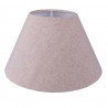 Béžové bavlněné stínidlo na stolní lampu Mrao - Ø 26*15 cm / E27 Barva: BéžováMateriál: bavlna, pvc, kovHmotnost: 0,165 kg