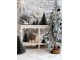 Zasněžený vánoční stromek v jutě Fleur Fir Snow - 150cm