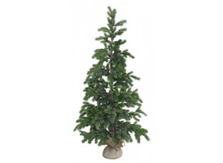 Zelený vánoční stromek v jutě Fleur Fir - 150cm