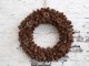 Přírodní věnec ze šišek a glitry Pine Cones - Ø 48 cm