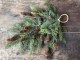 Vánoční závěsná větvička se šiškami Fir Branch - 50cm