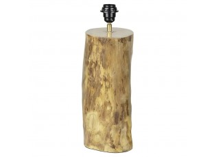 Dřevěná základna ke stolní lampě Eukalyptus - 16*14*35cm/ E27