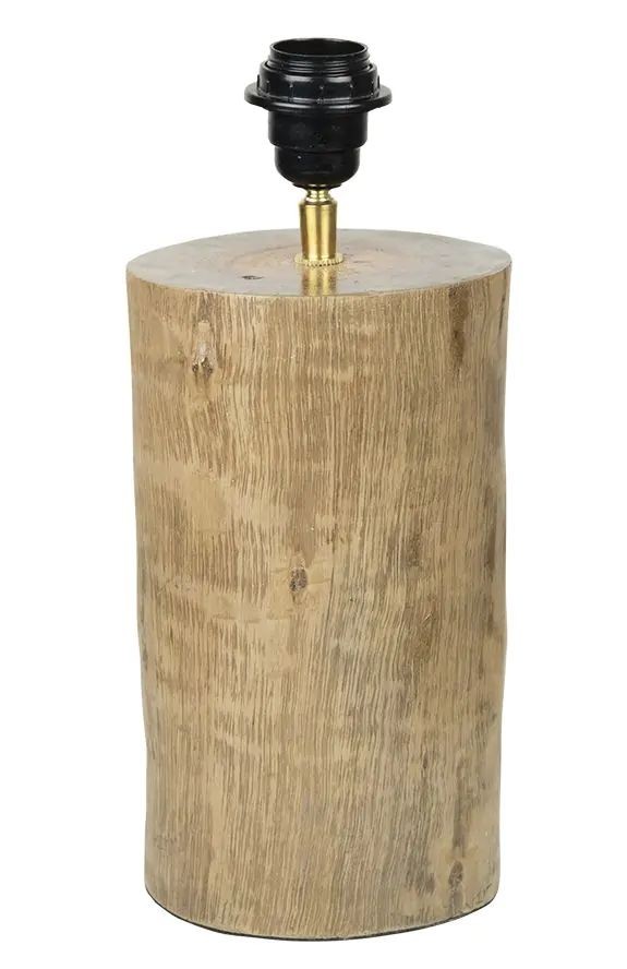 Dřevěná základna ke stolní lampě Eukalyptus - 15*13*25cm/ E27 Mars & More