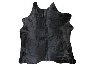 Černý koberec hovězí kůže Bos Taurus - 250*180*0,3cm