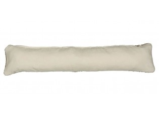 Přírodní jutový dlouhý polštář k oknu a ke dvěřím - 20*85*10cm