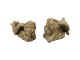 Bronzovo - hnědý antik květináč ležící Anděl - 37*20*18 cm