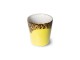 Žluto-hnědý retro hrnek na kávu Coffee 70s Solar - Ø7,5*8cm / 180ml 