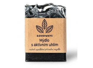 Černé mýdlo s aktivním uhlím - 75g