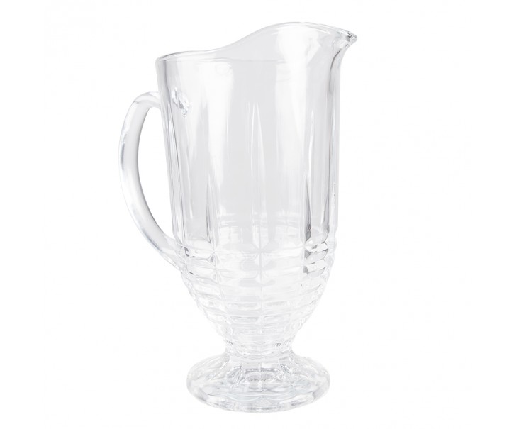 Skleněný džbán na noze Victorio - 17*12*23 cm / 1145 ml