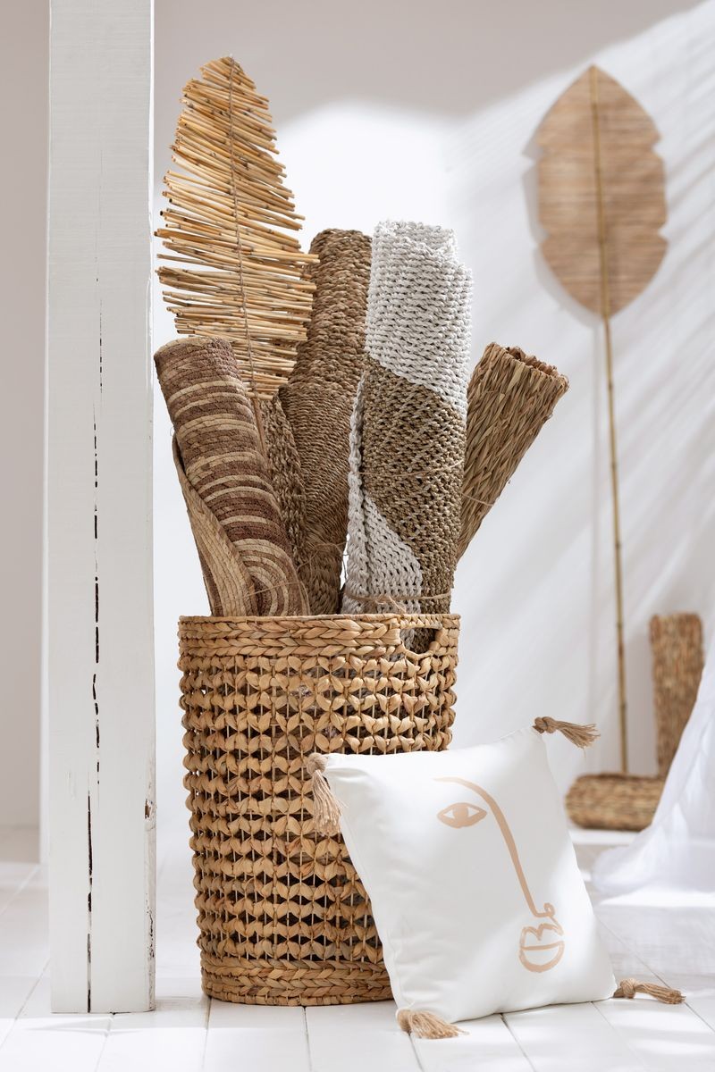 Přírodní obdélníkový koberec z mořské trávy Pad Straw - 50*100cm