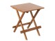 Přírodní bambusový skládací odkládací stolek Bamboo Natural - 40*40*48cm