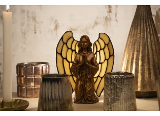 Dekorativní lampa Tiffany anděl - 20*18 cm 1x E14 / Max 40W