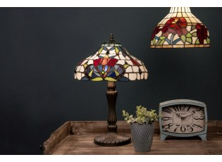 Závěsné světlo Tiffany Milicca - Ø 30*37 cm / E27/max 1*60W