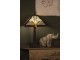 Stolní Tiffany lampa Quadrilatére - 31*31*43 cm E27/max 2*60W