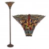 Stojací lampa Tiffany Dragonfly – Ø 38*186 cm E27/max 1*60W

Barva: Vícebarevná
Materiál: Opálové sklo / Polyresin
Hmotnost: 7,8 kg
