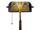 Stolní lampa Tiffany Abbie - 26*26*42 cm E27/max 1*40W