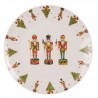 Porcelánový jídelní talíř s Louskáčky Happy Little Christmas  - Ø 26 cmBarva: multiMateriál: porcelánHmotnost: 0,53 kg