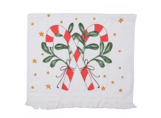 Froté ručník s lízátky Happy Little Christmas - 40*66cm