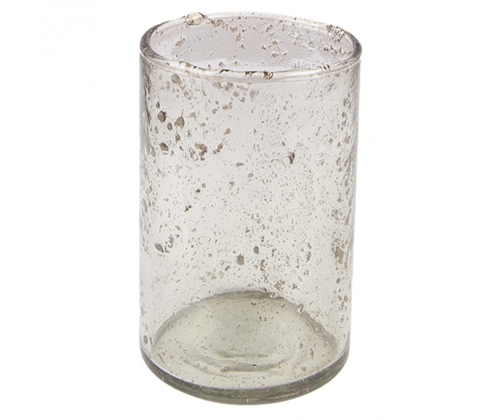 Skleněná transparentní foukaná váza Sandy - Ø 10*15 cm