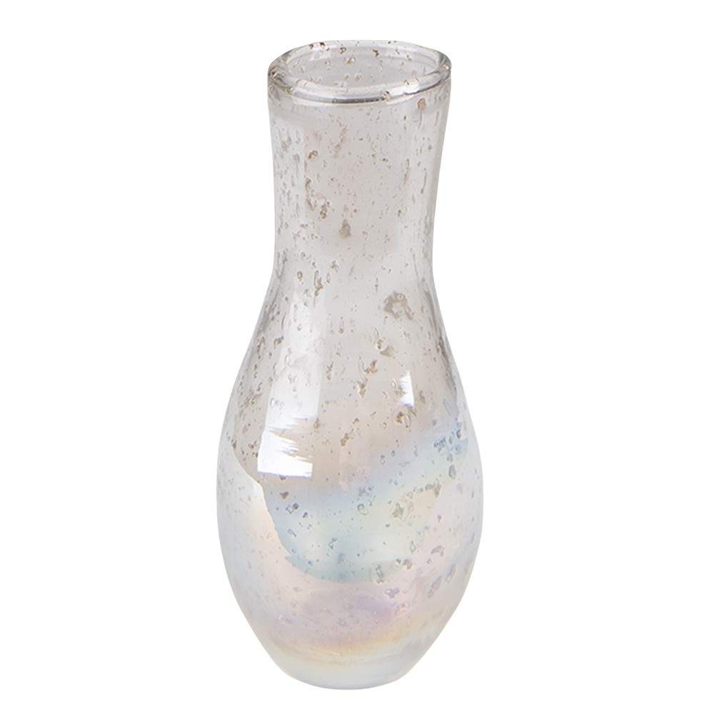 Skleněná transparentní váza Milia - Ø 6*13 cm Clayre & Eef