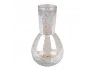 Skleněná transparentní váza Milia - Ø 7*14 cm