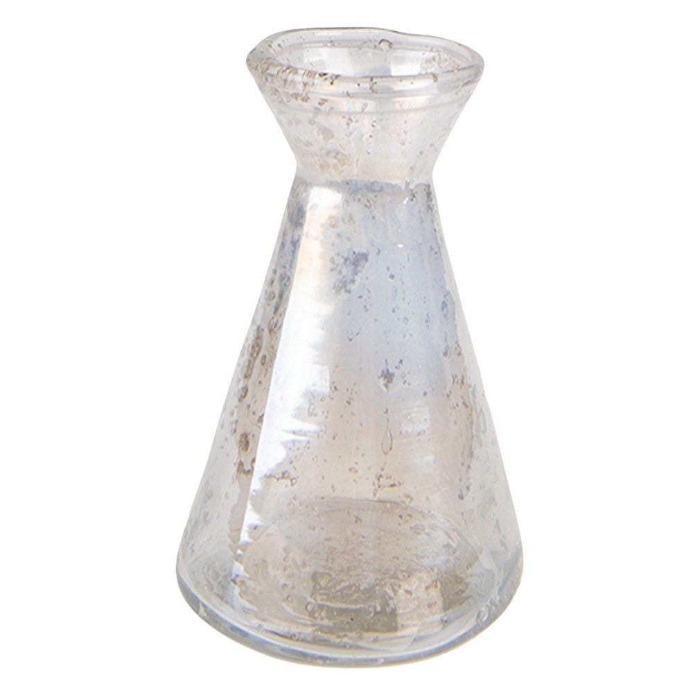 Skleněná transparentní váza Milia - Ø 6*11 cm Clayre & Eef