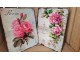 Nástěnná kovová cedule s růžemi Rose - 20*25 cm