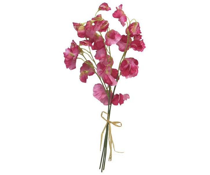 Dekorace svazek umělá fuchsiová květina - 50 cm