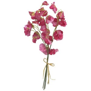 Dekorace svazek umělá fuchsiová květina - 50 cm