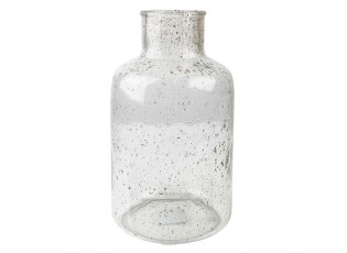 Skleněná transparentní foukaná váza Sandy - Ø 18*32 cm