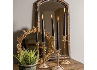 Zlaté antik nástěnné zrcadlo - Ø 34*5 cm
