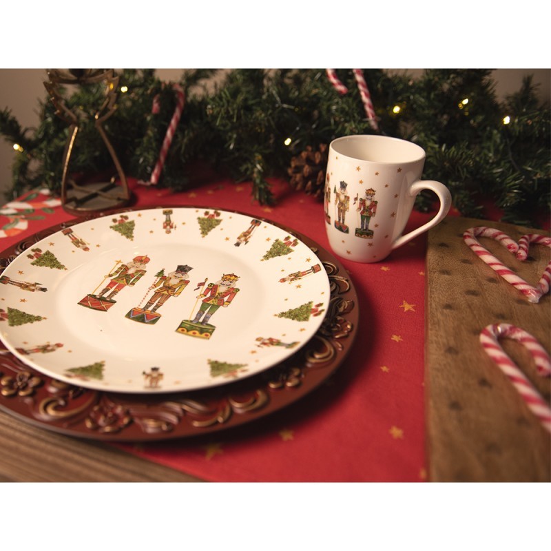 Porcelánový vánoční hrnek s Louskáčky Happy Little Christmas - 12*8*10 cm / 300 ml