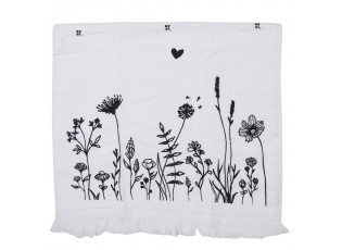 Froté kuchyňský ručník s lučními květy Flora And Fauna - 40*66 cm