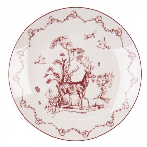 Porcelánový dezertní talíř Pretty Forest - Ø 20*2 cm