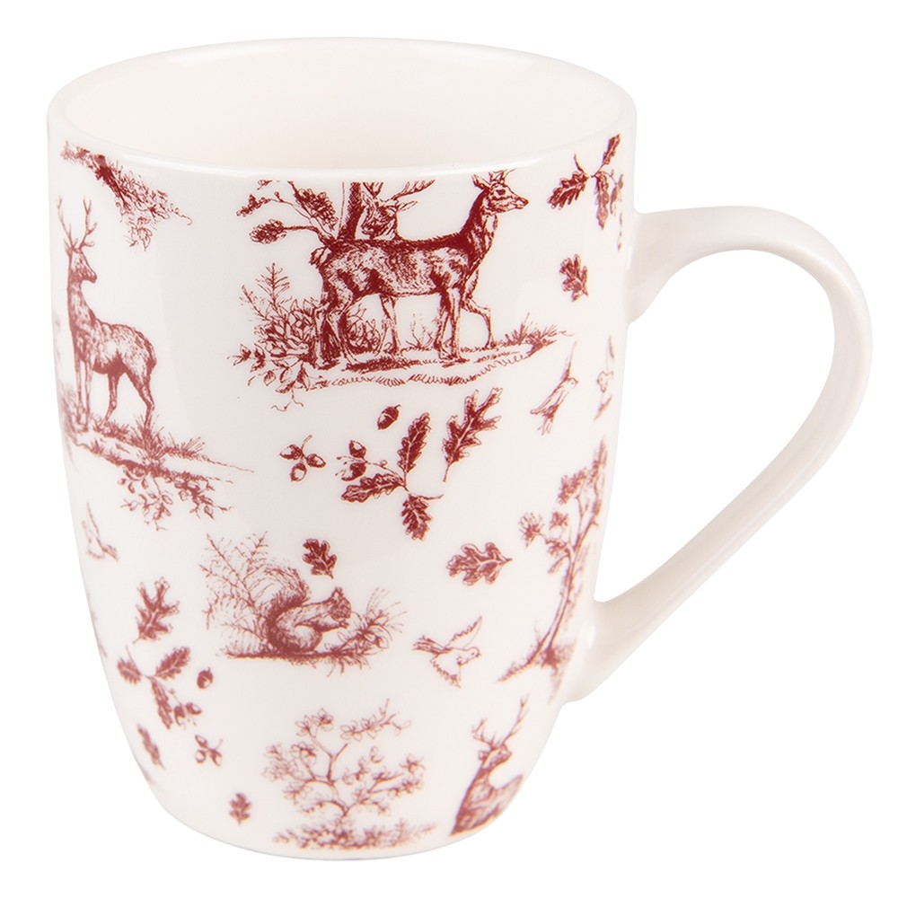 Porcelánový hrnek Pretty Forest - 12*8*10 cm / 300 ml
