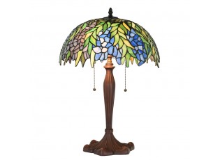 Stolní lampa Tiffany - Ø 41*60 cm E27/max 2*60W